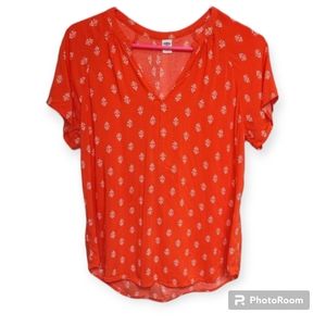 Old Navy V-neckline Flowy Top size Medium